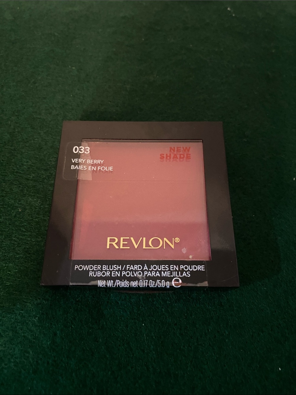 Revlon Powder Blush 033 Very Berry  0.17oz